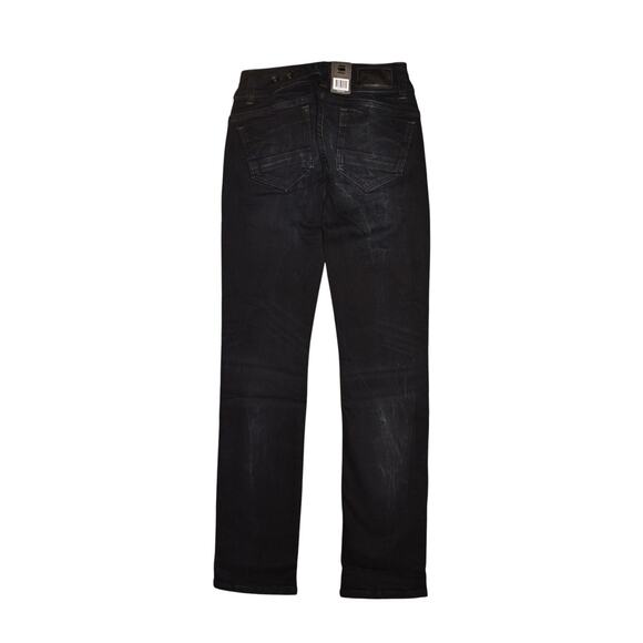 G-STAR RAW NEW $160 Midge Saddle Mid Rise Straight Jean Stretch Denim Size 24 - Picture 2 of 4